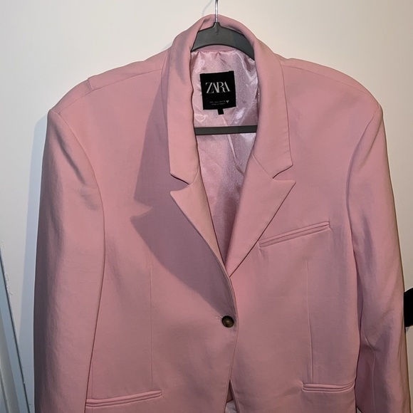Zara pink blazer - Picture 2 of 4